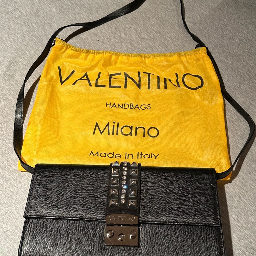Valentino Black Leather Bag